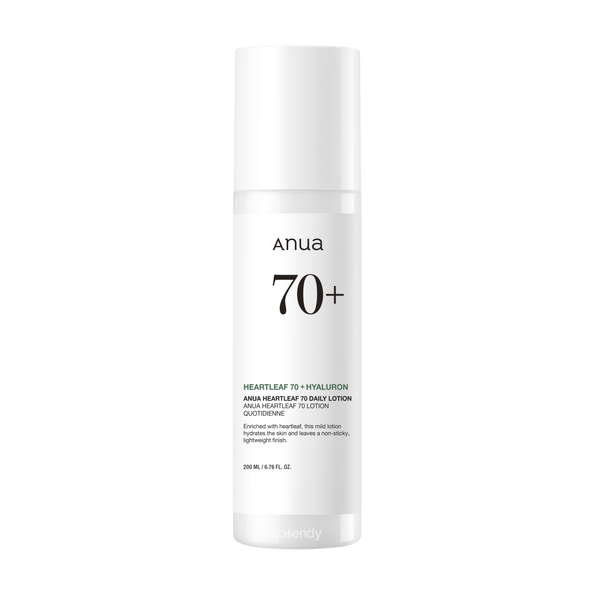 Anua - Heartleaf 70 Daily Lotion (Kuruluk için Nemlendirici Yağ Dengeleyici Losyon) 200ml