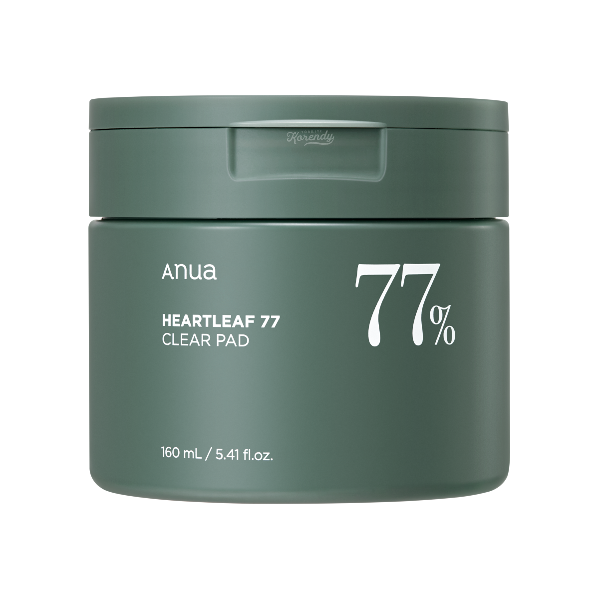 Anua - Heartleaf 77% Clear Pad  (Gözenek ve Siyah Nokta Karşıtı Asitli Tonik Ped) 160ml