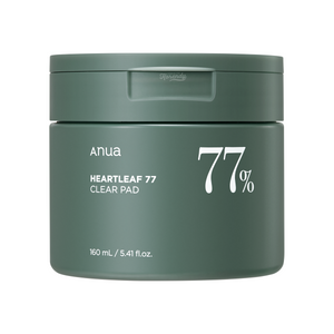 Anua - Heartleaf 77% Clear Pad  (Gözenek ve Siyah Nokta Karşıtı Asitli Tonik Ped) 160ml
