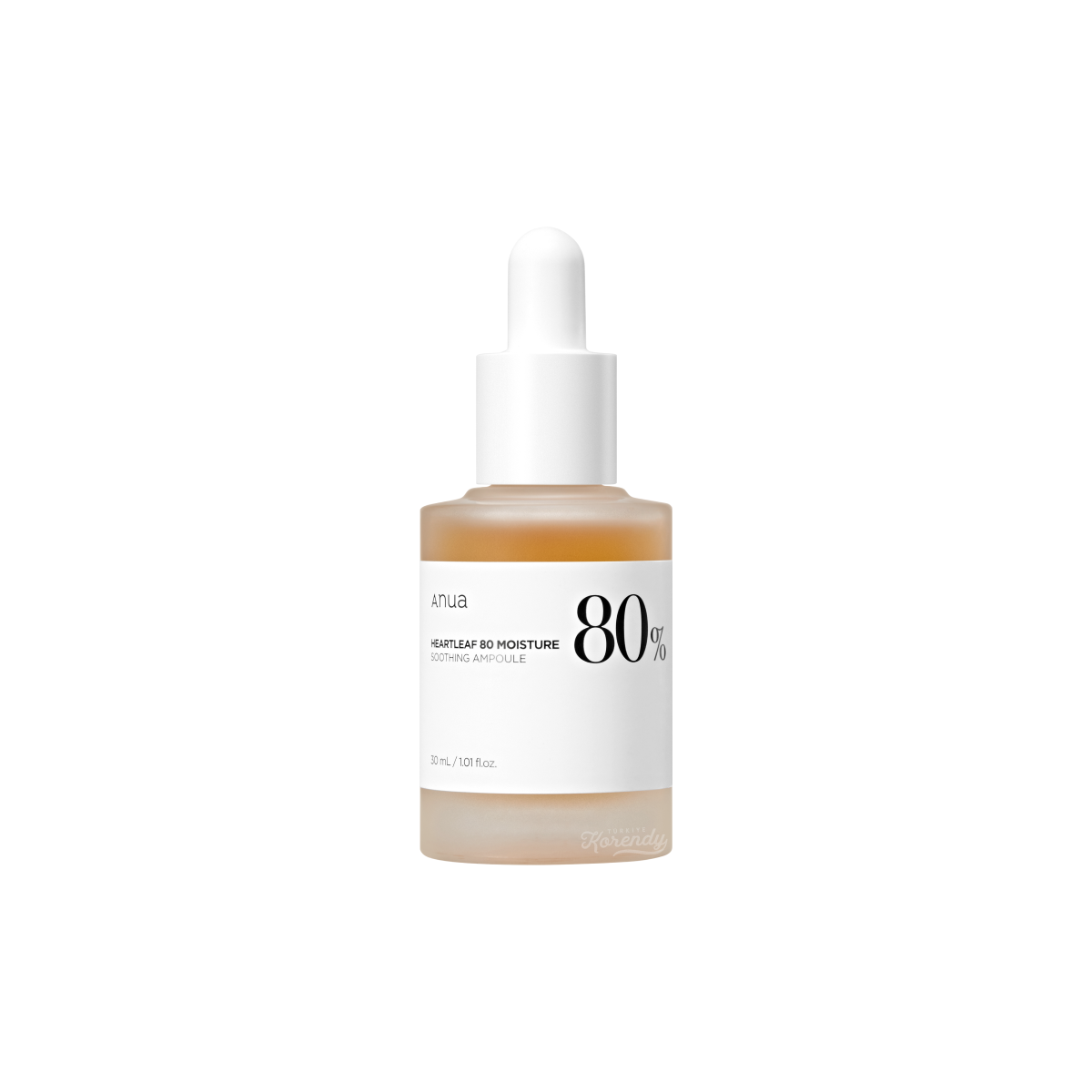 Anua - Heartleaf 80% Moisture Ampoule (Neme Doyuran Aydınlatıcı Konsantre Ampul) 30ml (%25 Tanıtım indirimli)