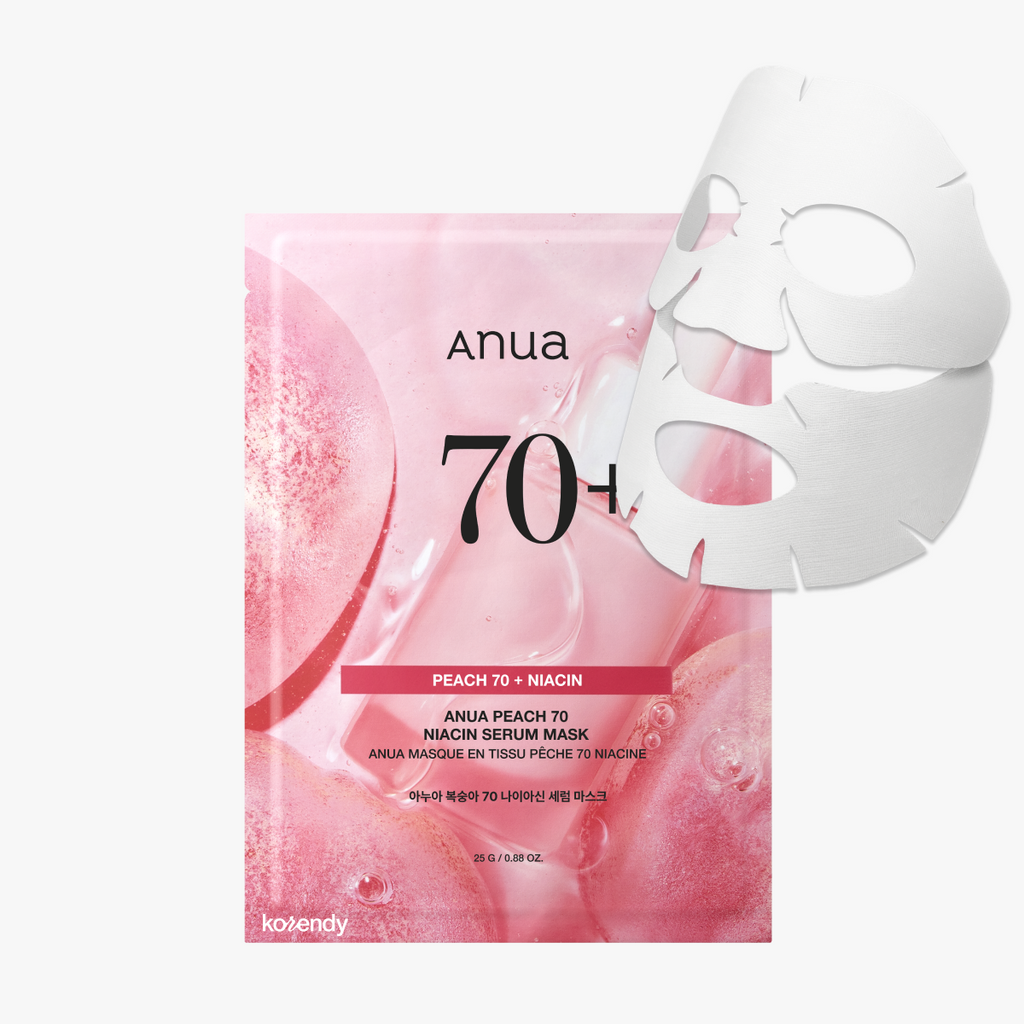 Anua - Niacin Serum Mask (Parlatıcı ve Nemlendirici Şeftali Özlü Niacinamide Serum Maske) 25ml