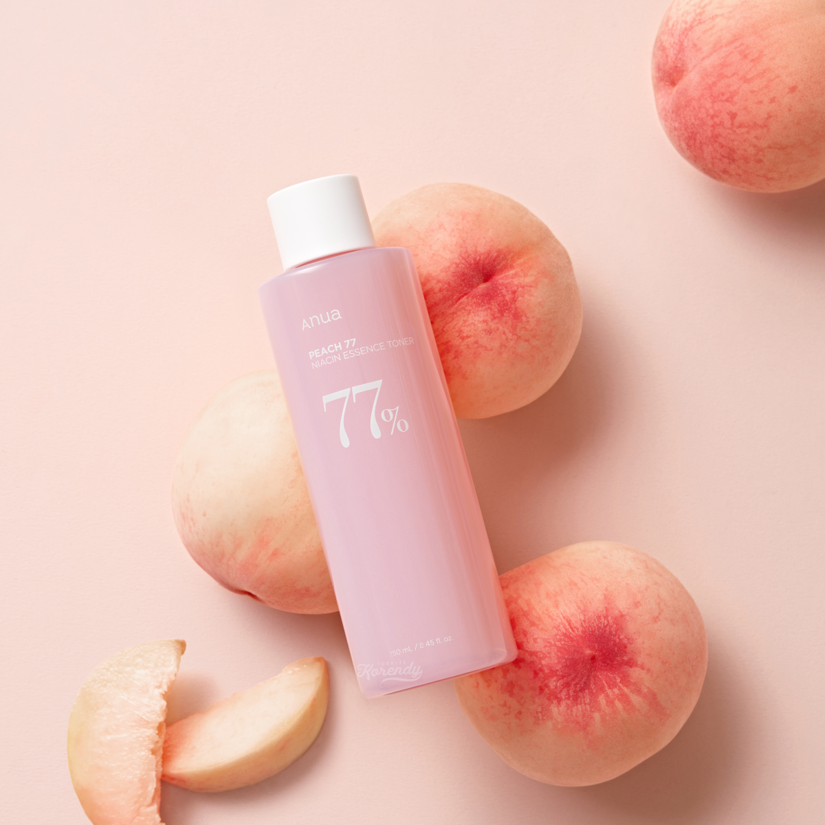 Anua - Peach 77% Niacin Essence Toner (Ölü Deri Giderici Leke Karşıtı Şeftali Özlü Tonik) 250ml