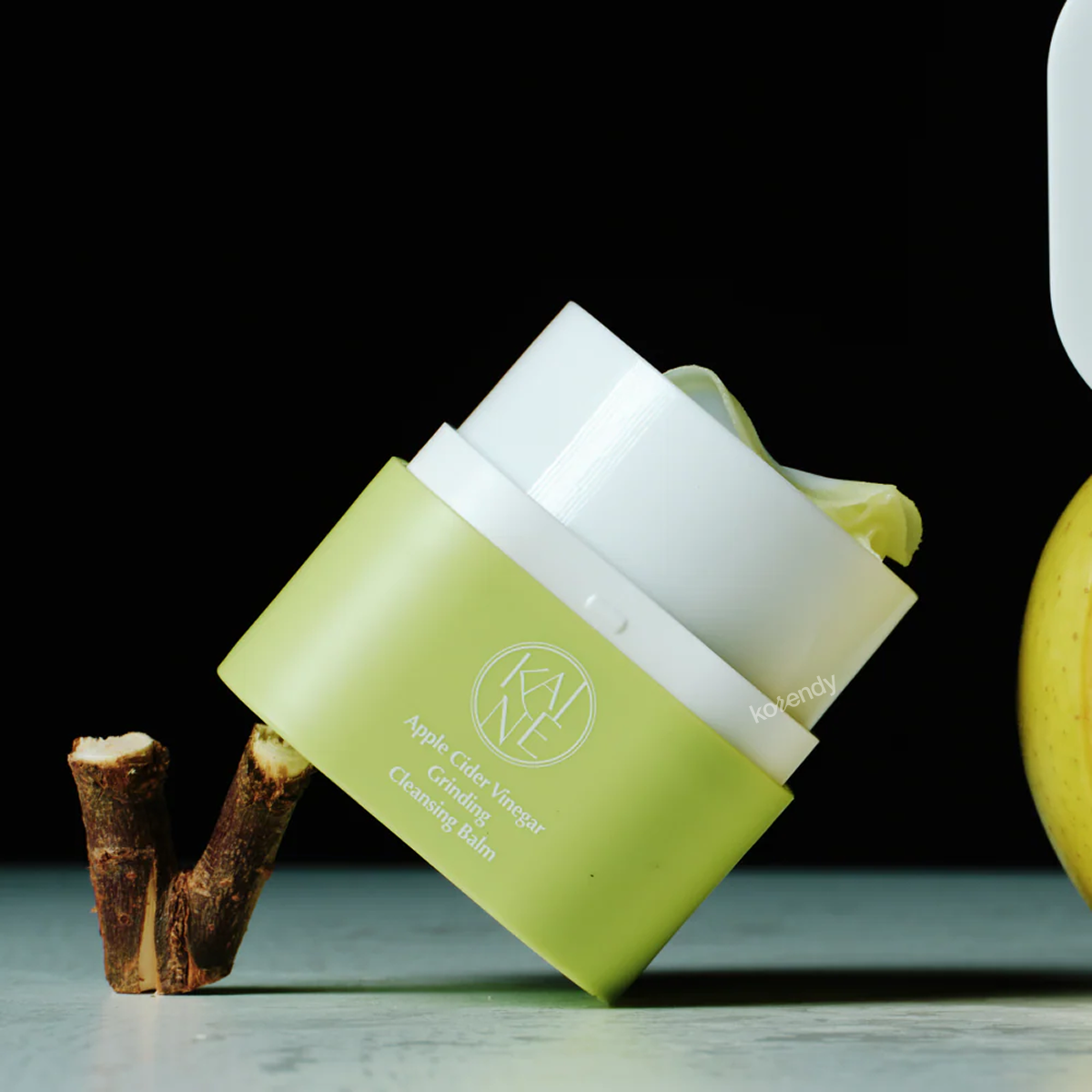 Kaine  - Apple Cider Vinegar Grinding Cleansing Balm (Makyaj ve Gözenek Arındırıcı Elma Sirkeli Temizleme Balmı) 50ml (Sepette %15 ~ %30 Lansman İndirimli)