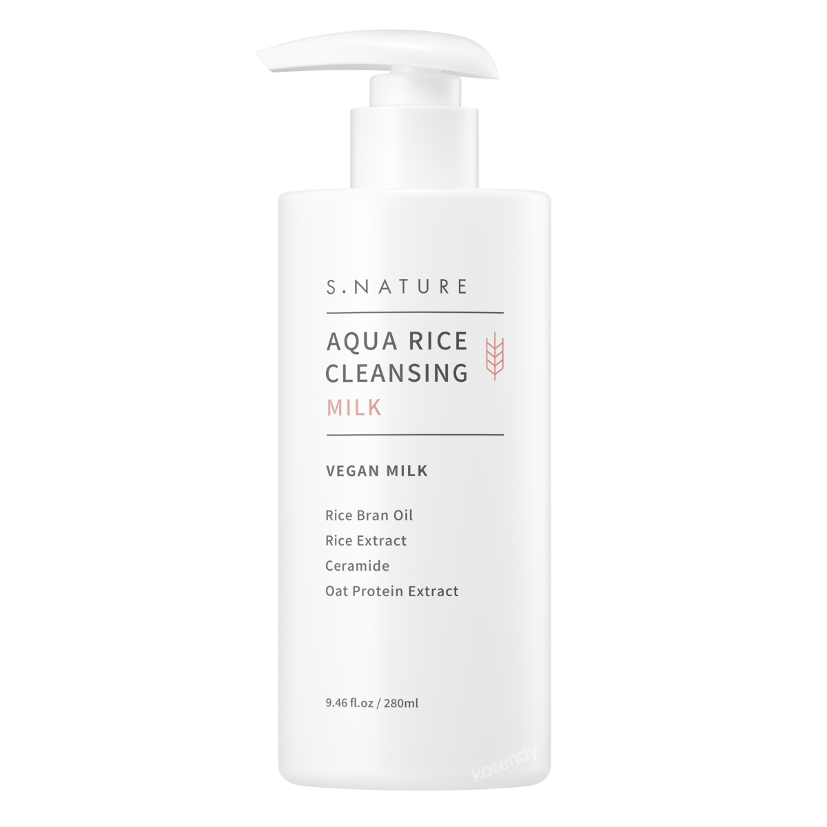 S. Nature Aqua Rice Cleansing Milk – Korendy