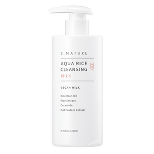 S. Nature Aqua Rice Cleansing Milk – Korendy