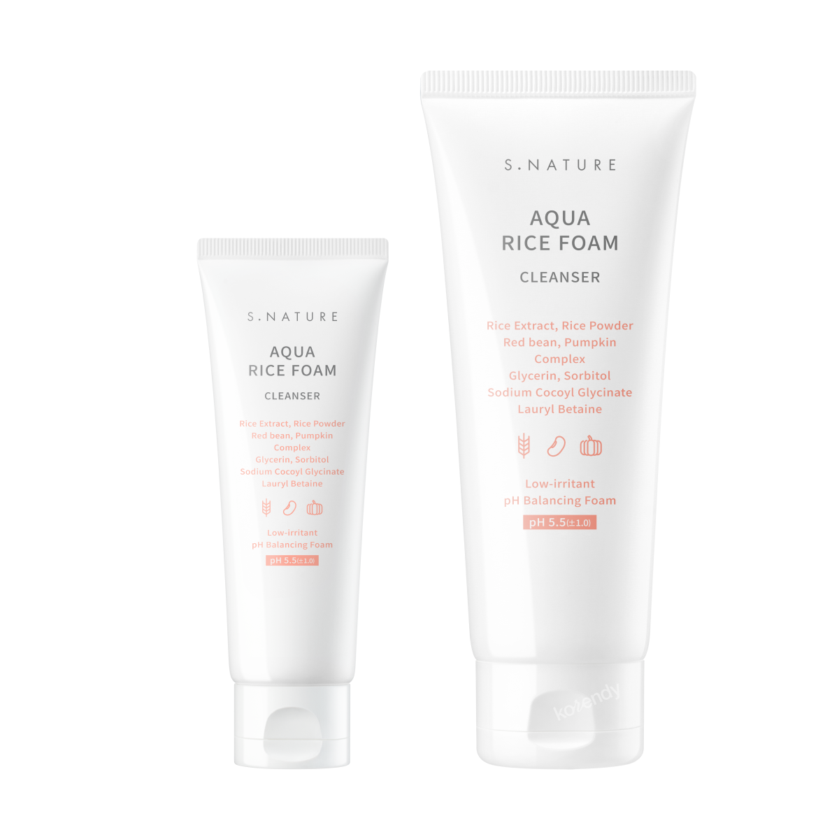 S.NATURE - Aqua Rice Foam Cleanser (Donukluk Önleyici Yeoju Pirinç Özü ve Tozlu Köpük) (%25 İndirimli)