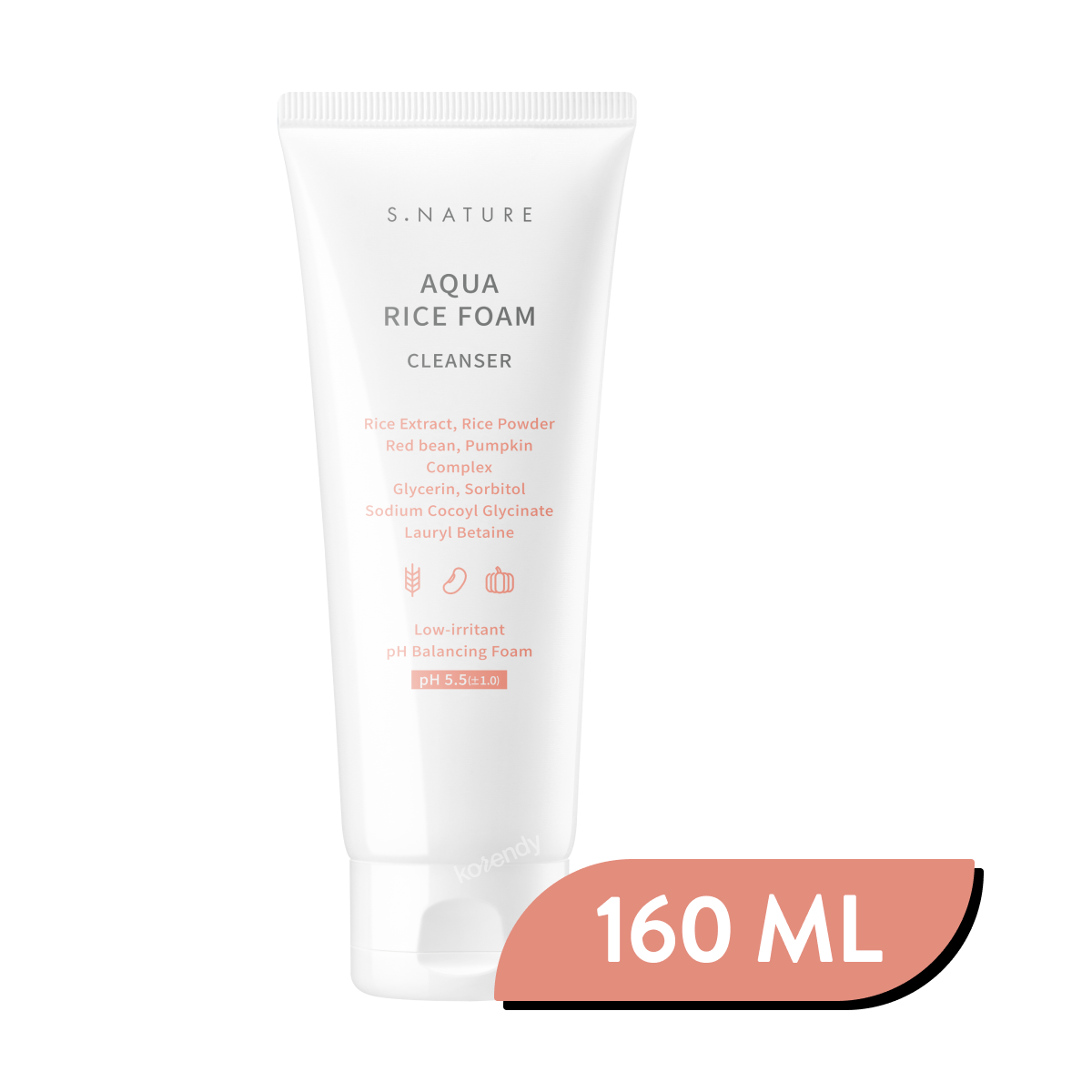 S.NATURE - Aqua Rice Foam Cleanser (Donukluk Önleyici Yeoju Pirinç Özü ve Tozlu Köpük) (%25 İndirimli)
