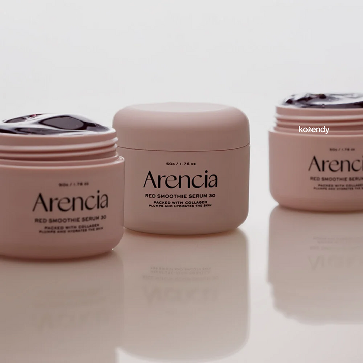 Arencia - Red Smoothie Serum ürün görseli (kış cilt bakımı için pürüzsüzleştirici serum)
