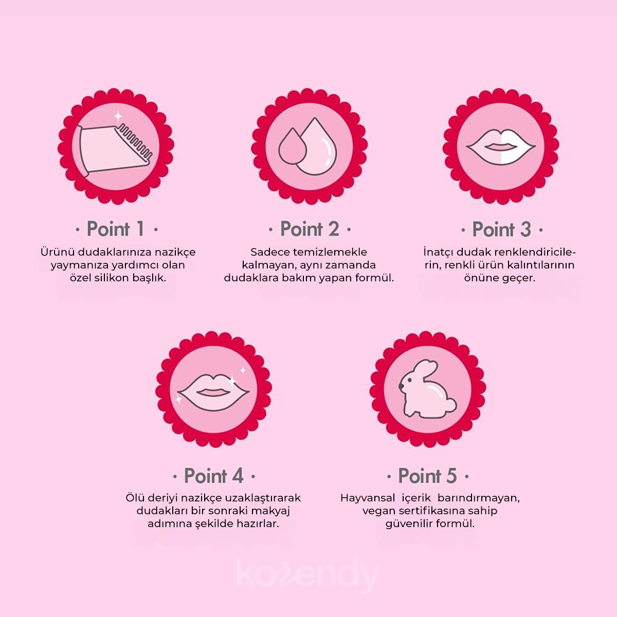 Amuse - Tint One Touch Remover (Tint ve Ruj Silen 6 Çeşit Peptitli Dudak Temizleyicisi) (%70 İndirimli)