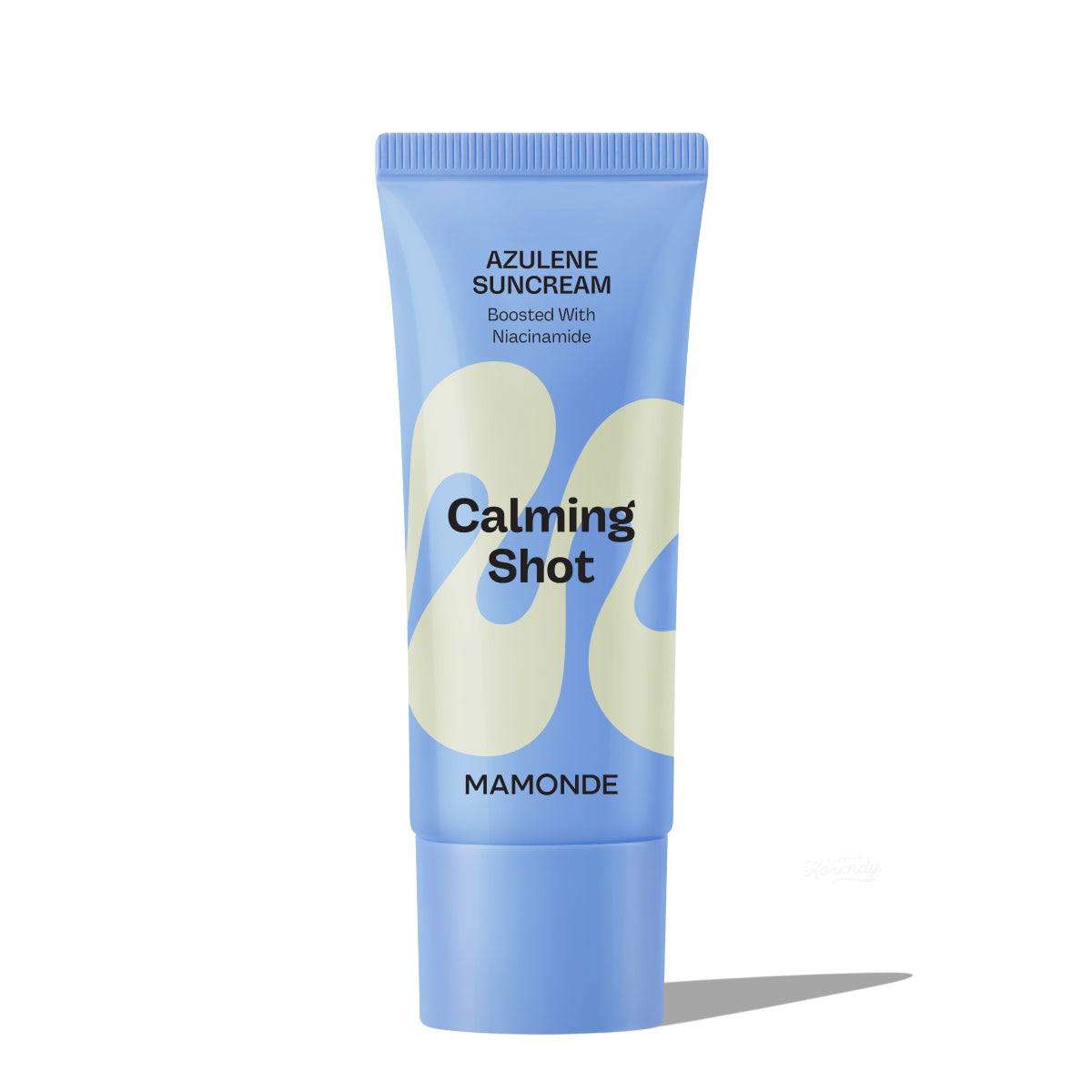Mamonde - Calming Shot Azulen Sun Cream SPF50+ PA++++ (Stres Önleyici ve Nemlendirici Papatya Özlü ve Azulenli Güneş Kremi) 35ml (%20 Lansman İndirimli)