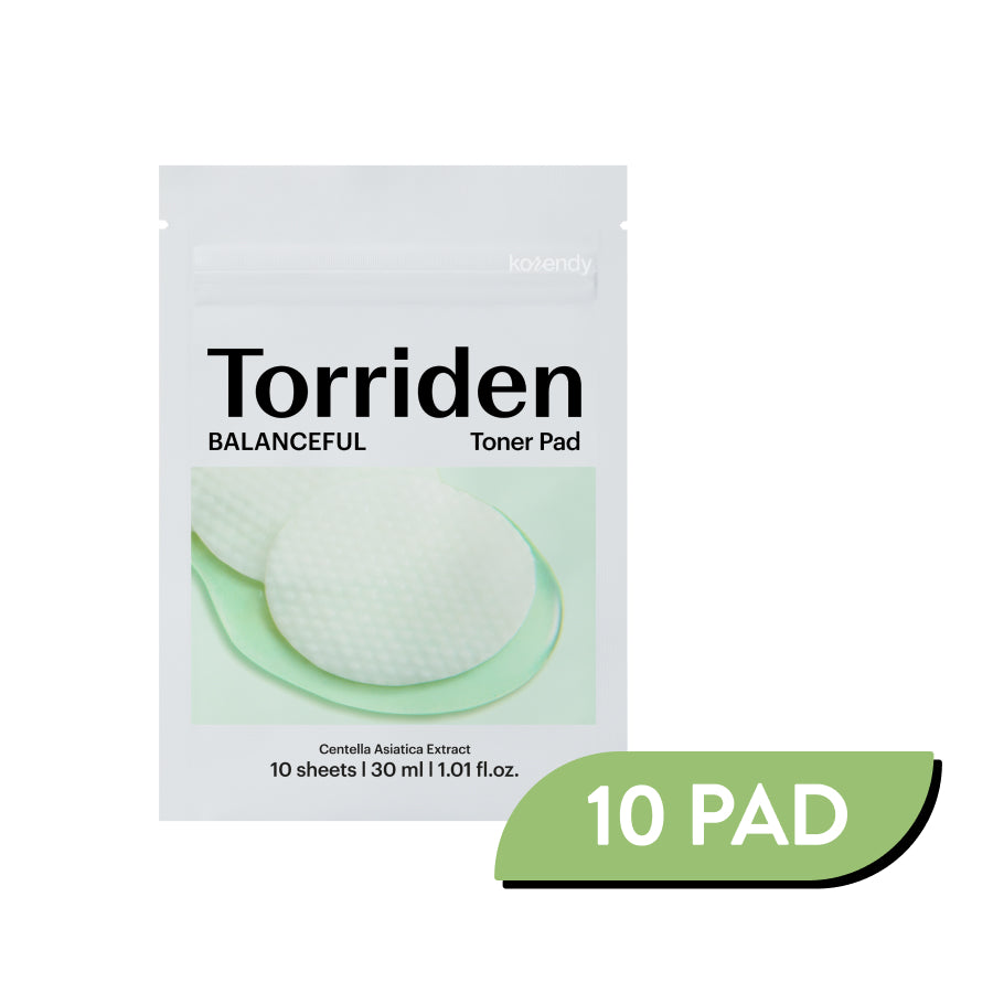 Torriden - Balanceful Cica TONER PAD (Geniş Gözenek ve Cilt Stresi Karşıtı Cica Bakım Pedi)