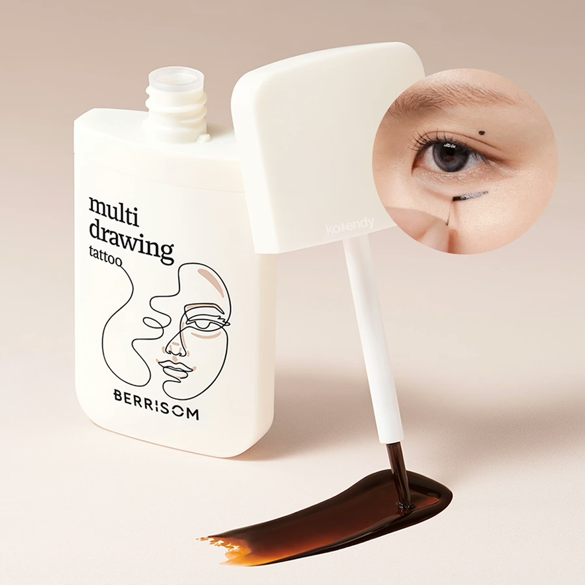 BERRISOM - Multi Drawing Tattoo (Soyulabilir Çok Amaçlı Kontür Tint) 6g (%15-%30 Lansman İndirimi)