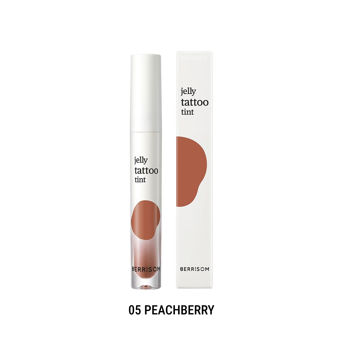 BERRISOM - Jelly Tattoo Tint (Peptit ve Hyaluronik Asit İçeren Parlak Bitişli Dudak Tinti) 3.8g (%15-%30 Lansman İndirimi)