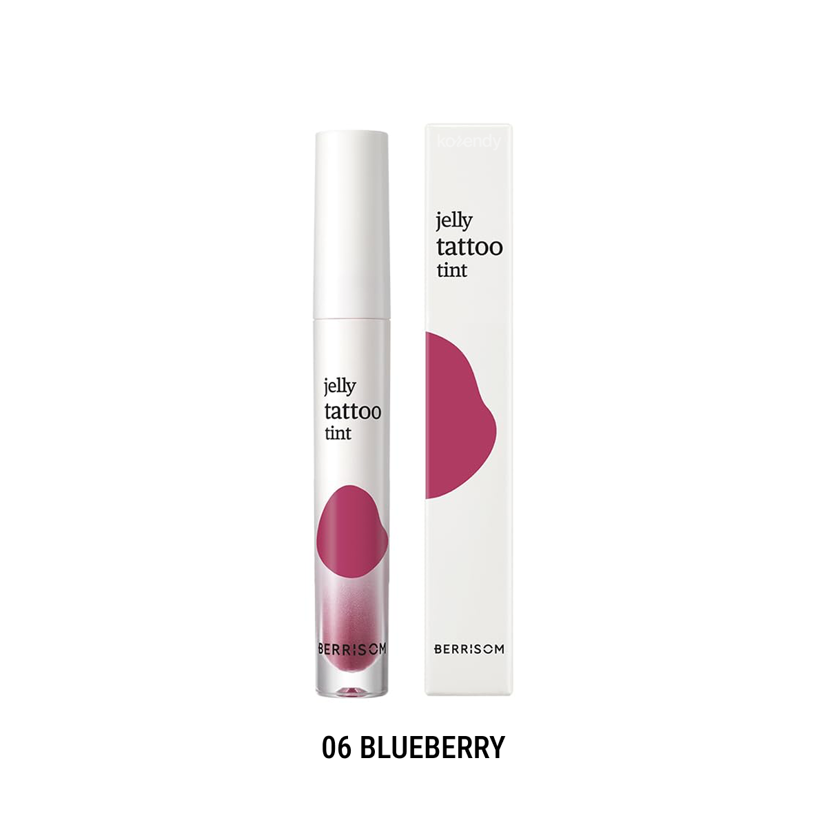 BERRISOM - Jelly Tattoo Tint (Peptit ve Hyaluronik Asit İçeren Parlak Bitişli Dudak Tinti) 3.8g (%15-%30 Lansman İndirimi)