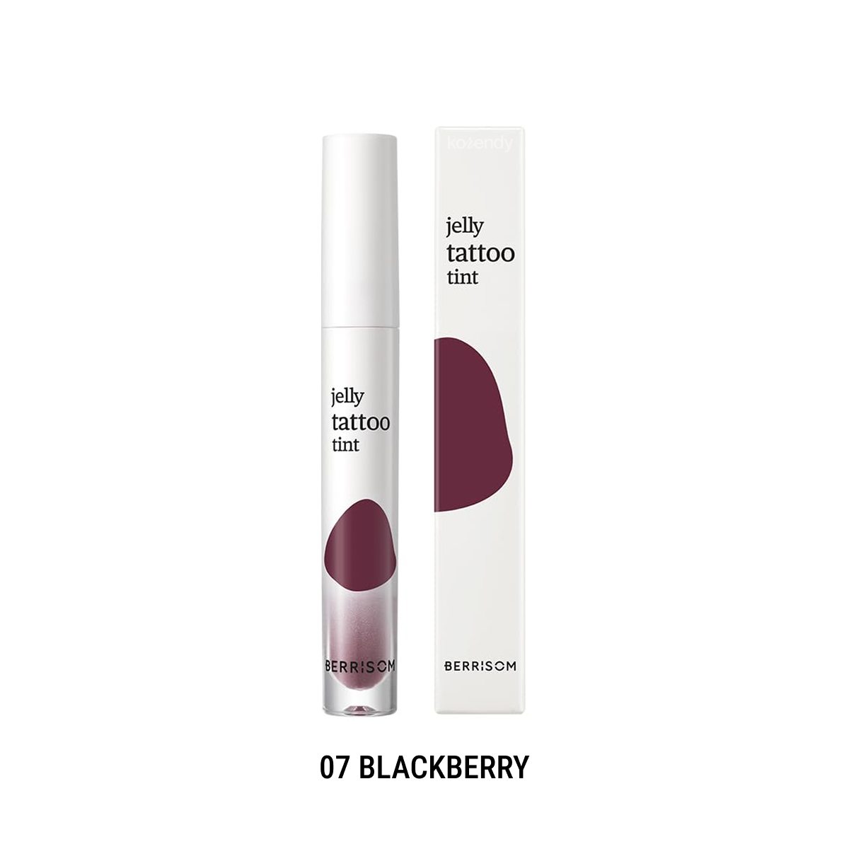 BERRISOM - Jelly Tattoo Tint (Peptit ve Hyaluronik Asit İçeren Parlak Bitişli Dudak Tinti) 3.8g (%15-%30 Lansman İndirimi)