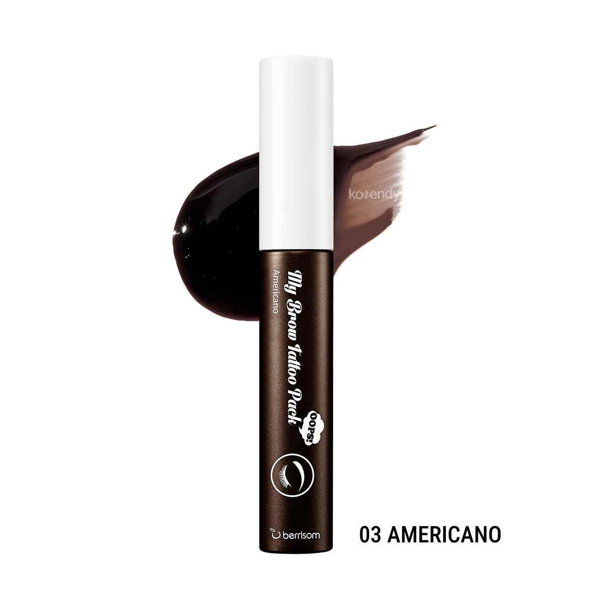 BERRISOM - Oops My Brow Tattoo Pack (Hidrolize Keratinli Şekillendirici Soyulabilir Kaş Tinti) 10g (%15-%30 Lansman İndirimi)