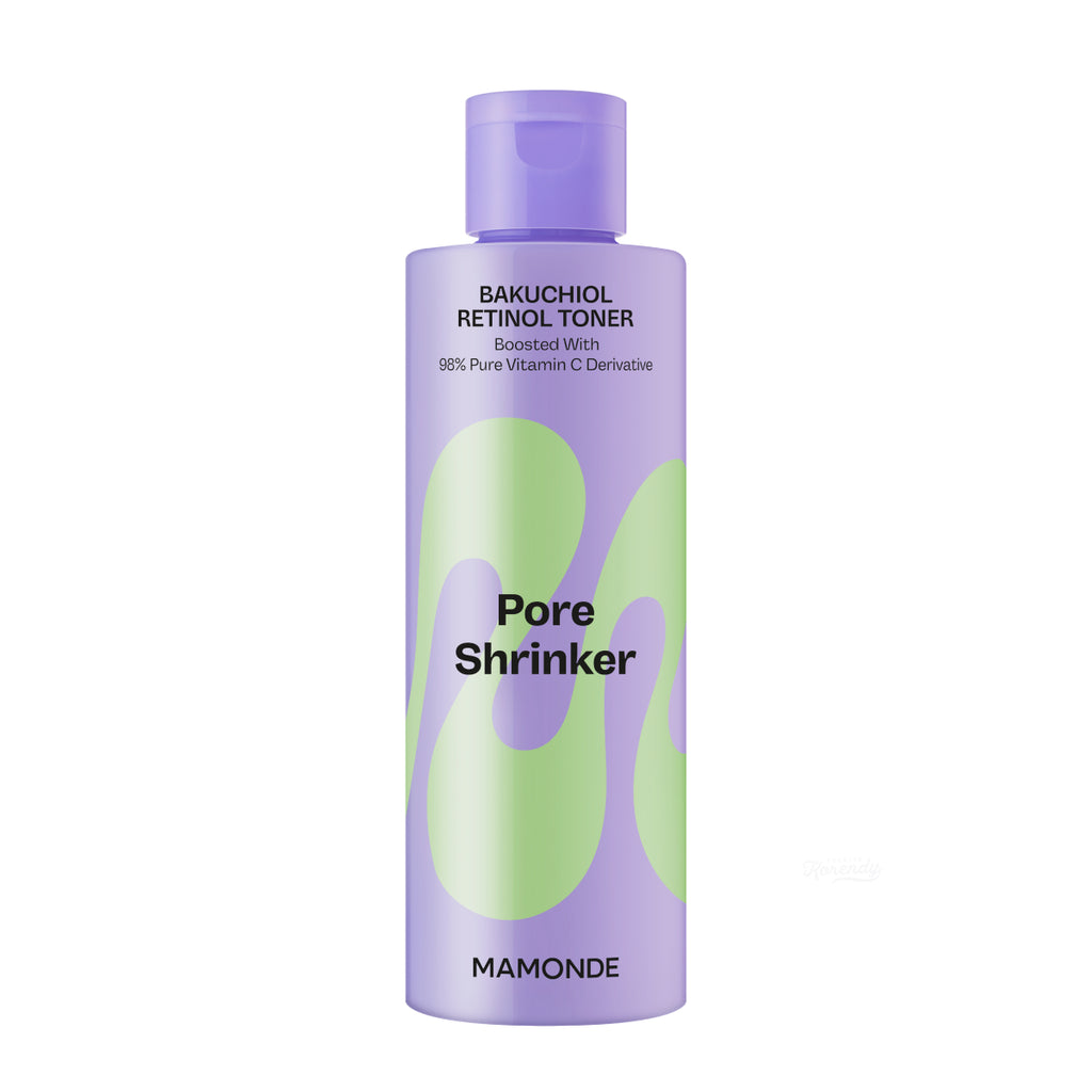 Mamonde - Pore Shrinker Bakuchiol Retinol Toner (Geniş Gözenek Önleyici ve Esneklik Koruyucu Retinollü Tonik) 200ml
