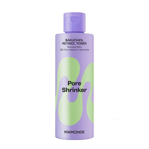Mamonde - Pore Shrinker Bakuchiol Retinol Toner (Geniş Gözenek Önleyici ve Esneklik Koruyucu Retinollü Tonik) 200ml (%20 Lansman İndirimli)