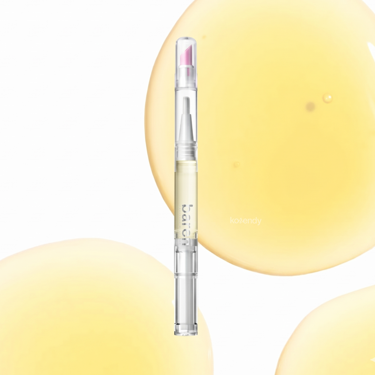 Baren - Nail and Cuticle Care Essence Oil Pen with Ceramic Pusher (Seramik İticili 2'si 1 Arada Tırnak Bakım Yağı) 2ml (%15-%30 Lansman İndirimi)