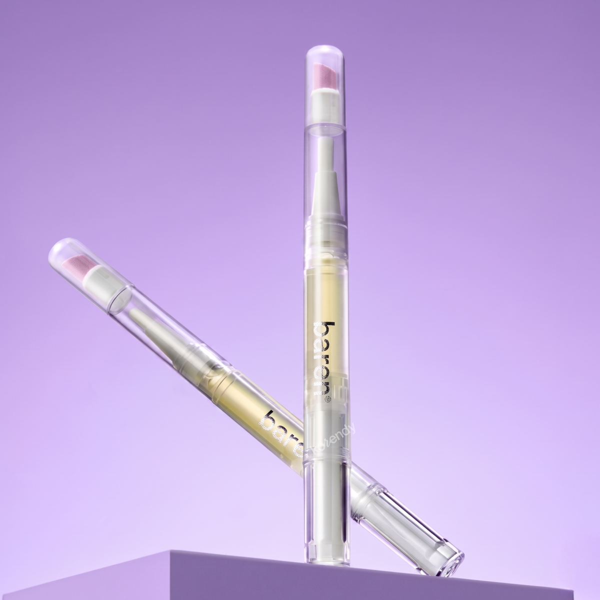 Baren - Nail and Cuticle Care Essence Oil Pen with Ceramic Pusher (Seramik İticili 2'si 1 Arada Tırnak Bakım Yağı) 2ml (%15-%30 Lansman İndirimi)