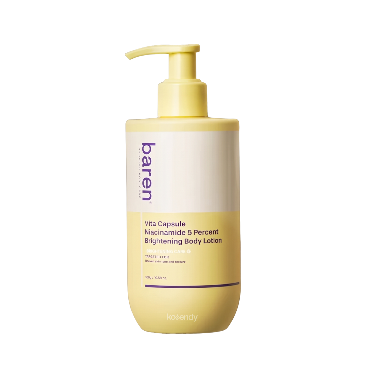 Baren - Vita Capsule Niacinamide 5% Brightening Body Lotion (Vita-Kapsüllü Parlaklık Veren Vücut Losyonu) 300g (%15-%30 Lansman İndirimi)