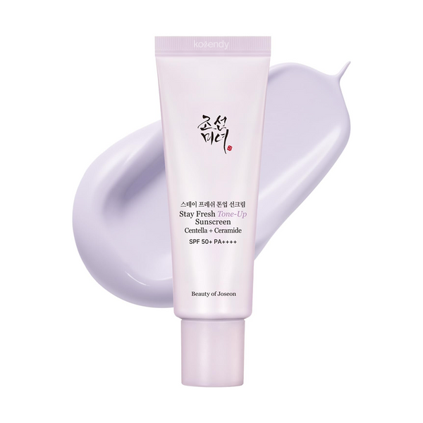 Beauty of Joseon - Stay Fresh Tone-Up Sunscreen Purple SPF50+ PA++++ (Donukluk Görünümü Dengeleyici Mor Renkli Güneş Kremi) 50ml