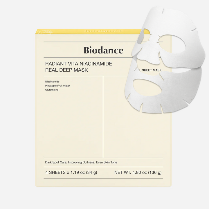 Biodance – Real Deep Mask * Radiant Vita Niacinamide