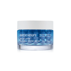 Meditherapy - Blue Layer Double Water Cream (Stres Engelleyici ve Isı Düşürücü Guaiazulene ve Nano Hyaluronik Asitli Krem) 50g