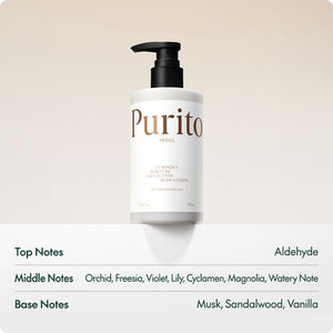Purito - Luminous Moisture Shea Butter Body Lotion (Nemlendirici ve Besleyici Kokulu Vücut Losyonu) 300ml (%25 Tanıtım indirimli)