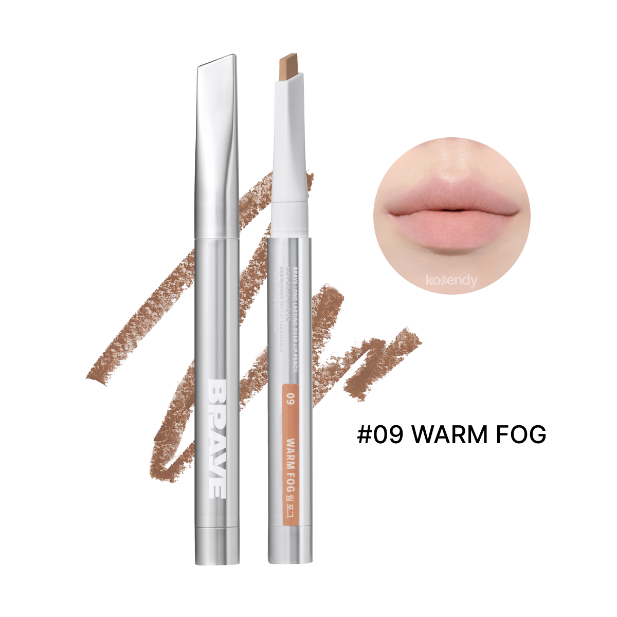Braye - Long Lasting Over Lip Pencil (Kontür Belirginleştirici ve Dolgun Görünüm Verici Kadifemsi Dokulu Dudak Kalemi) 0.5g (%15-%30 Lansman İndirimi)