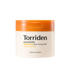 Torriden - CELLMAZING Brightening Spot Toning Pad (Leke Önleyici ve Parlatıcı 5 Çeşit C Vitamini ve Glutatyonlu Bakım Pedi) 175ml (%30 indirimli)