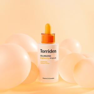 Torriden - CELLMAZING Vita C Brightening Ampoule (Leke ve Geniş Gözenek Karşıtı 5 Çeşit C Vitamini Serumu) 30ml