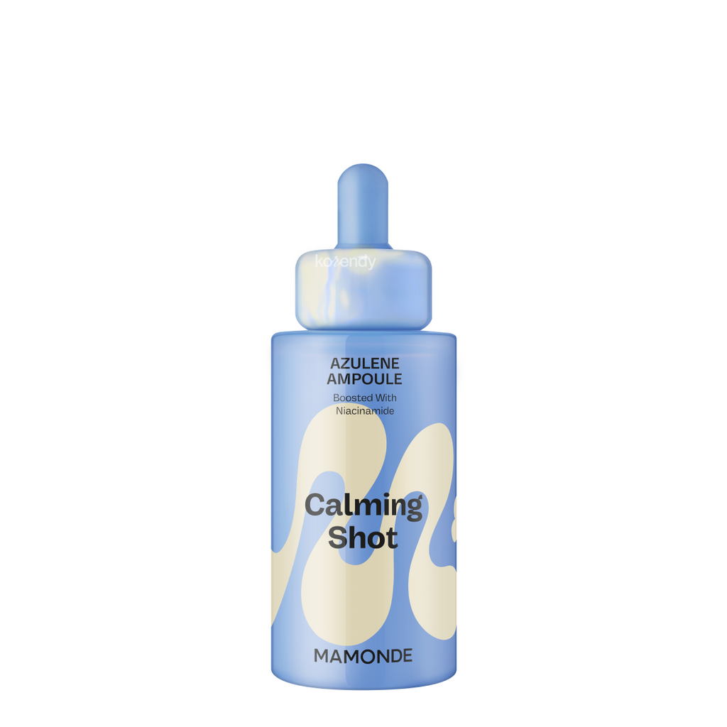 Mamonde - Calming Shot Azulene Ampoule (Isı Düşürücü ve Leke Önleyici Mavi Azulenli ve Papatya Sulu Serum) 50ml (%20 Tanıtım İndirimli)