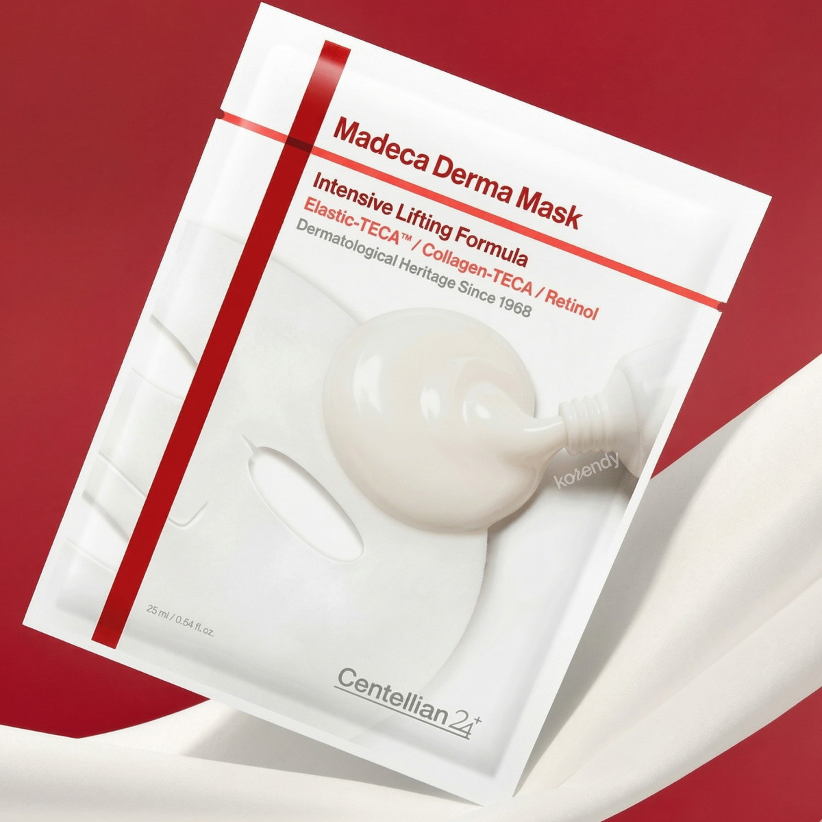 Centellian24 - Madeca Derma Mask Intensive Lifting Formula (Sarkma Karşıtı ve Sıkılık Koruyucu Elastic-TECA™ & Agave İçeren Maske) 25ml (Sepette %15 ~ %30 Lansman İndirimli)