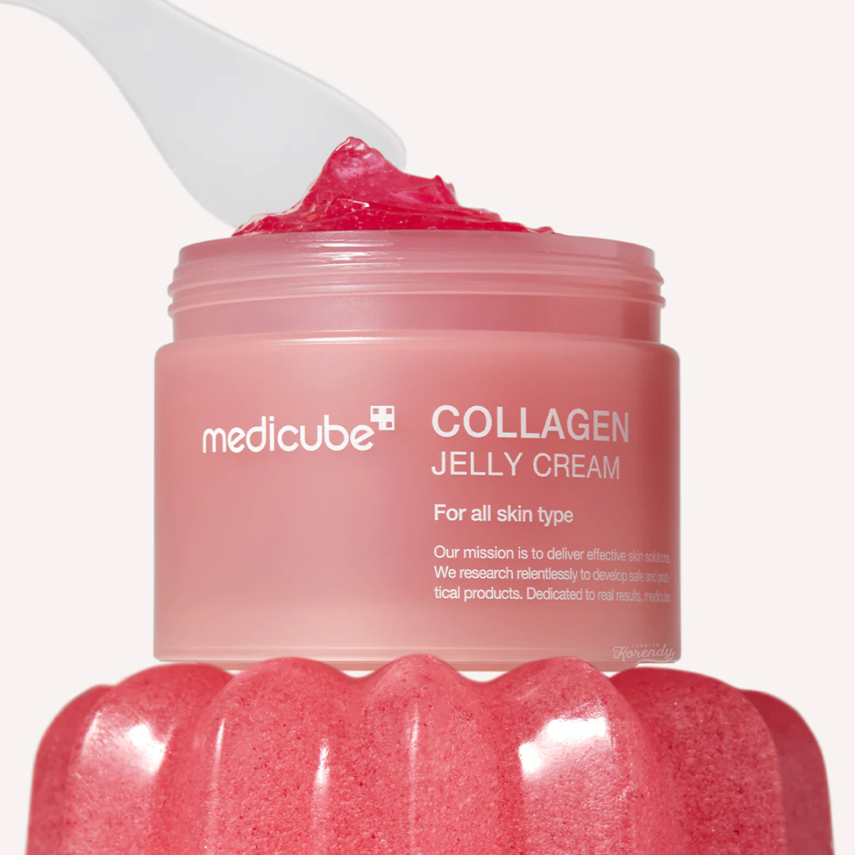 Medicube - Collagen Jelly Cream (Cilt Parlaklığını Arttırıcı ve Elastikiyet Koruyucu Hidrolize Kolajenli Jel Krem) 50ml