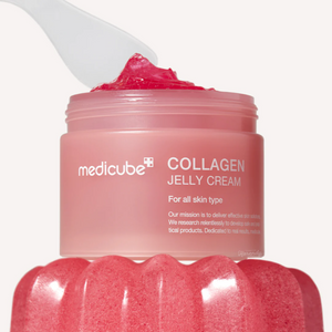 Medicube - Collagen Jelly Cream (Cilt Parlaklığını Arttırıcı ve Elastikiyet Koruyucu Hidrolize Kolajenli Jel Krem) 50ml