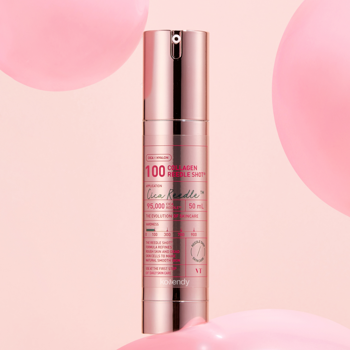 VT Cosmetics - Collagen Reedle Shot 100 (Elastikiyet Koruyucu ve Nemlendirici Kolajen İçerikli Mikro Bakım Ampulü BAŞLANGIÇ Seviyesi)