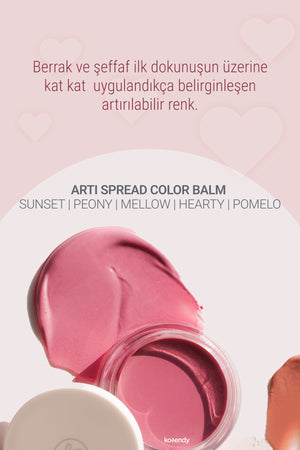 Son & Park - Color Balm (Saten Parlak Dokulu Çok Amaçlı Dudak ve Yanak Makyajı Balmı) 4g