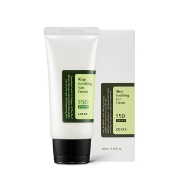 Cosrx - Aloe Soothing Sun Cream SPF50 Pa+++ (Aloe Veralı Hibrit Güneş Koruyucu) 50ml