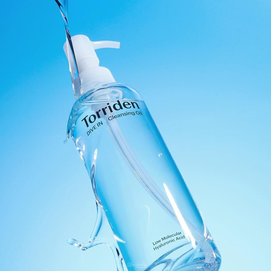 Torriden - DIVE IN Cleansing Oil (8 Farklı Hyaluronik Asitli Temizleyici Yağ) 200ml (%20 Tanıtım İndirimli)