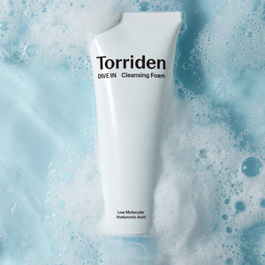 Torriden - DIVE-IN Low Molecular Hyaluronic Acid Cleansing Foam (8 Tip Mikro Hyaluronik Asitli Temizleyici Köpük) 150ml