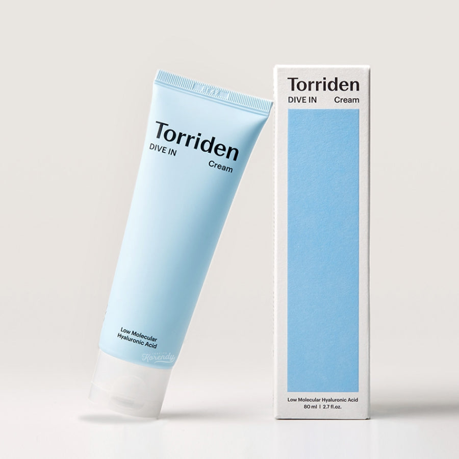 Torriden - DIVE-IN Low Molecular Hyaluronic Acid Cream (Uzun Süre Nemlendirici 5 Tip Mikro Hyaluronik Asitli Krem) 80ml