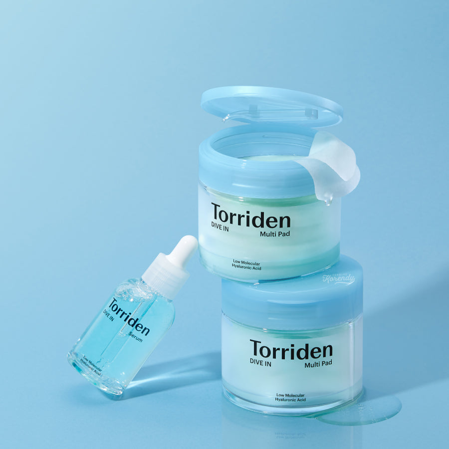 Torriden - DIVE-IN Low Molecular Hyaluronic Acid Multi Pad 80li (5 Tip Mikro Hyaluronik Asitli Arındırıcı Nemlendirici Ped Maske) 145ml