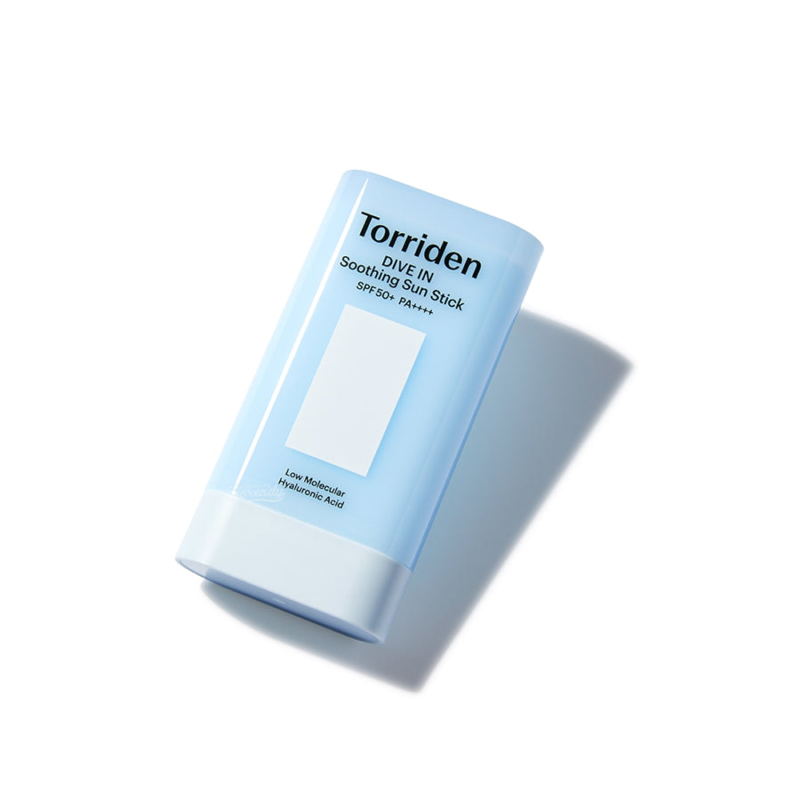 Torriden - DIVE IN Soothing Sun Stick SPF50+ PA++++ (Serinletici 10 Farklı Hyaluronik Asitli Güneş Koruyucu Stick) 19g (%20 Tanıtım İndirimli)