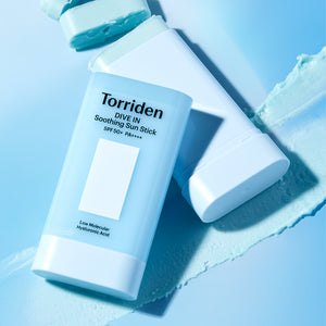 Torriden - DIVE IN Soothing Sun Stick SPF50+ PA++++ (Serinletici 10 Farklı Hyaluronik Asitli Güneş Koruyucu Stick) 19g (%20 Tanıtım İndirimli)
