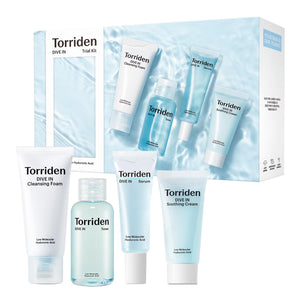 Torriden - DIVE-IN Trial Kit 30ml+50ml+20ml+20ml (Seyehat Boyu Nemlendirici Bakım Seti)