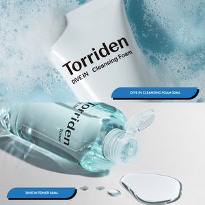 Torriden - DIVE-IN Trial Kit 30ml+50ml+20ml+20ml (Seyehat Boyu Nemlendirici Bakım Seti)