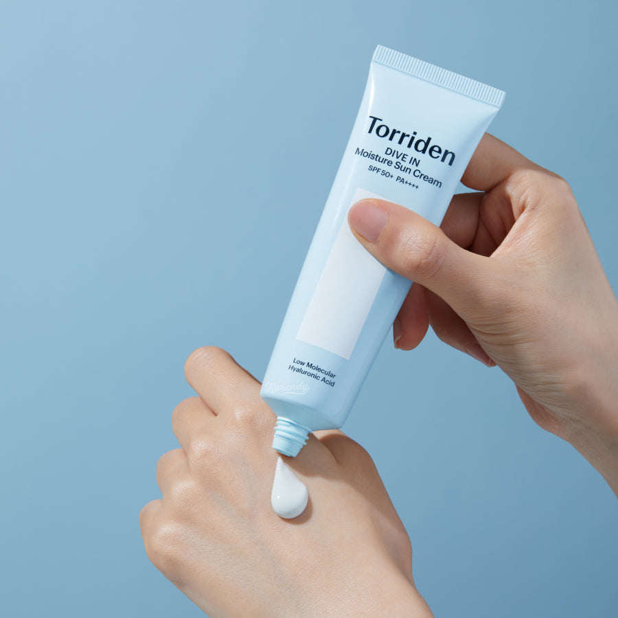Torriden - DIVE IN Moisture Sun Cream SPF 50+ PA++++ (Beyazlık Bırakmayan Nemlendirici Güneş Kremi) 60ml (%25 İndirimli)