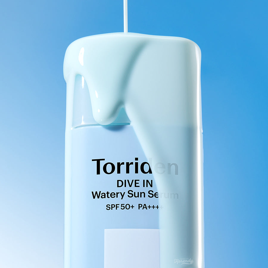 Torriden - DIVE IN Watery Sun Serum SPF50+ PA++++ (10 Farklı Hyaluronik Asitli Güneş Koruyucu) 50ml (%50 İndirimli)