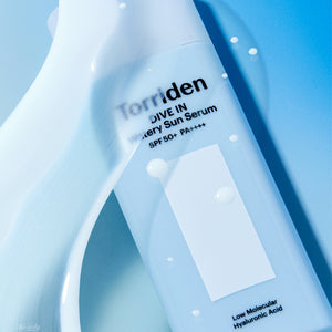 Torriden - DIVE IN Watery Sun Serum SPF50+ PA++++ (10 Farklı Hyaluronik Asitli Güneş Koruyucu) 50ml (%20 Tanıtım İndirimli)